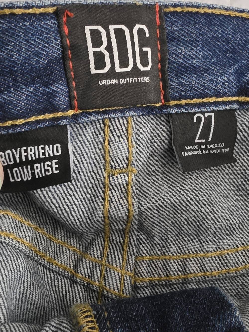 BDG Urban Outfitters Boyfriend Low Rise Denim Cutoff Shorts Women's 27 - Picture 6 of 8